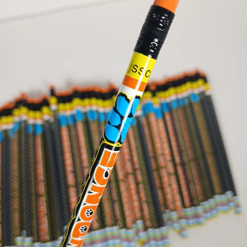 Perfect Attendance Paw Pencils Set of 95 School Pencils Student Award New JSSCO